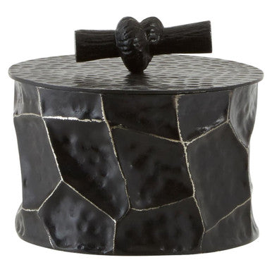 Black and Gold Small Trinket Box | Akola