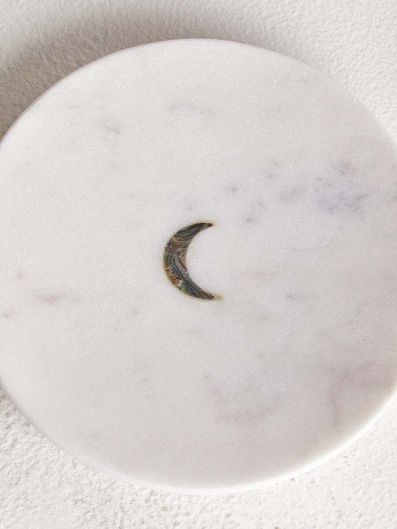 White Marble Trinket Dish | Marella
