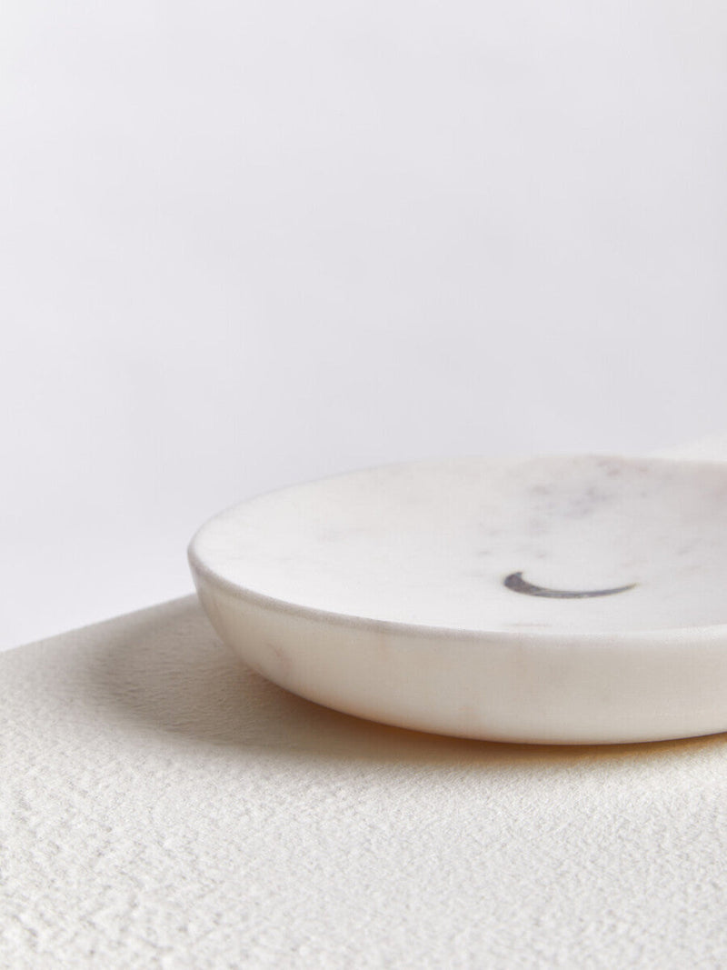 White Marble Trinket Dish | Marella