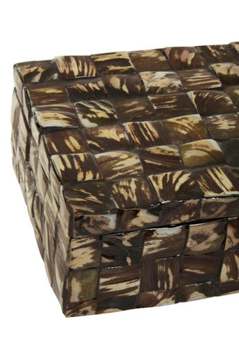 Large Natural Shell Detail Box | Branna