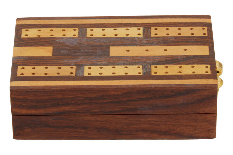 Sheesham Wood Cribbage Set | Churchill Games