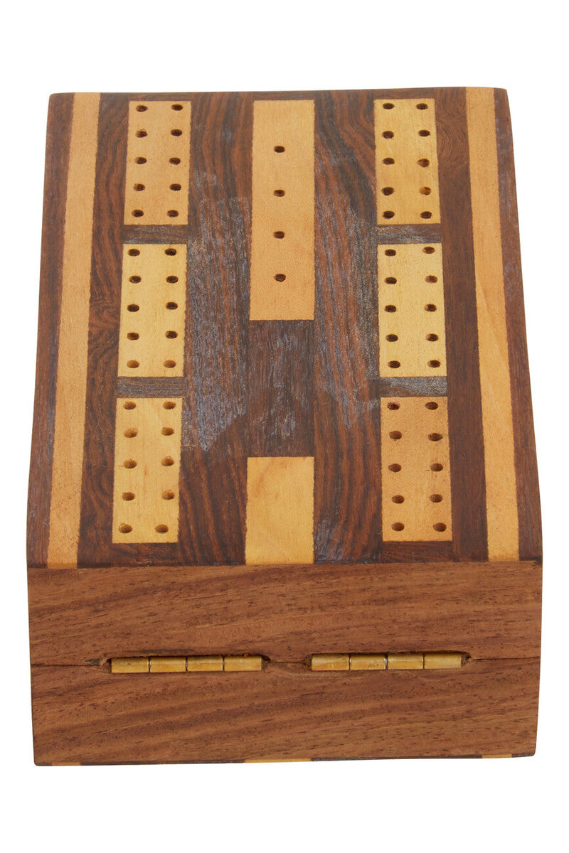 Sheesham Wood Cribbage Set | Churchill Games