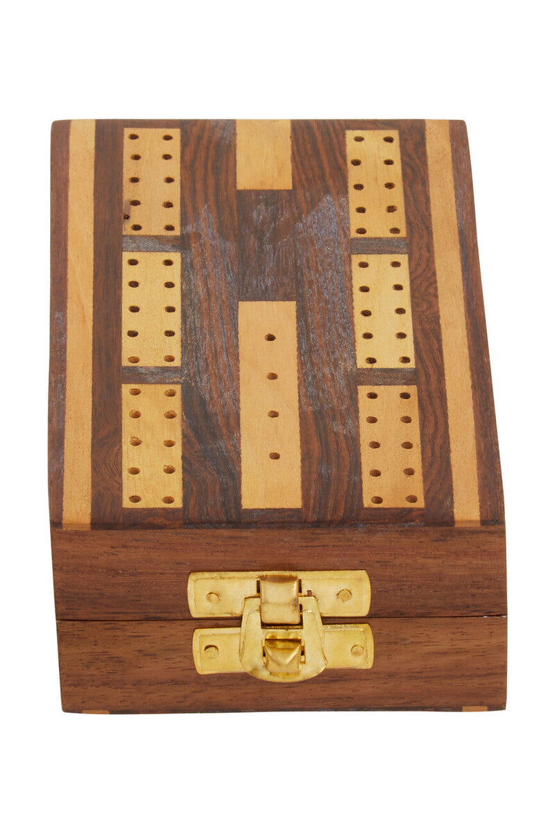 Sheesham Wood Cribbage Set | Churchill Games
