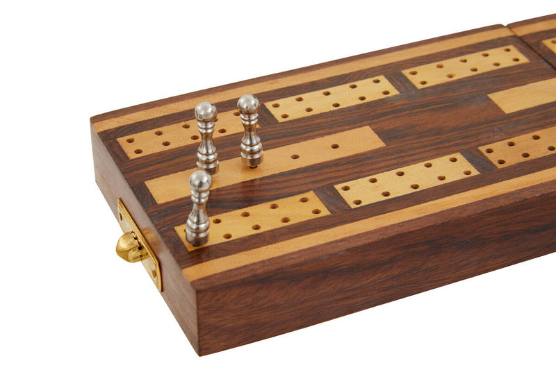 Sheesham Wood Cribbage Set | Churchill Games