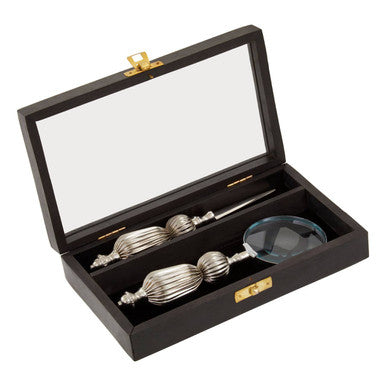Magnifying Glass and Letter Opener with Box | Churchill
