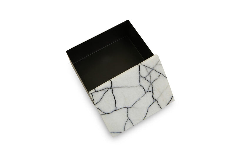Large Marble Trinket Box | Marmara