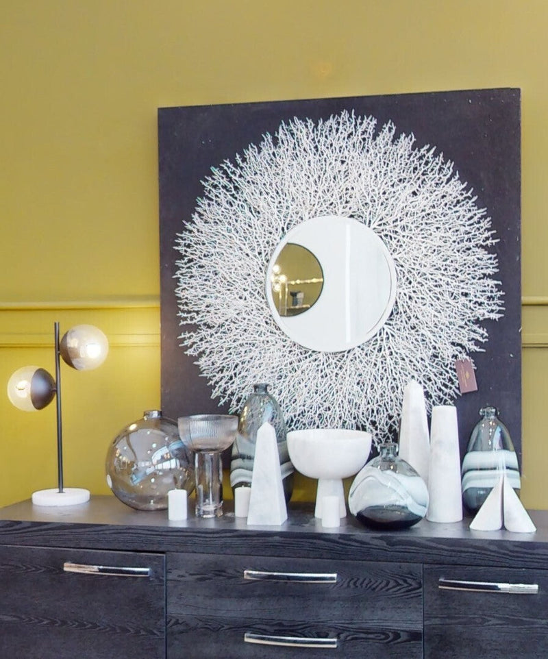 Grey Glass Vase | Bree