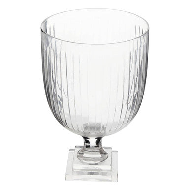 Medium Glass Hurricane Candle Holder | Cortina