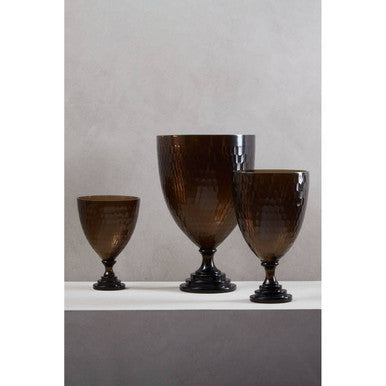 Large Honeycomb Glass Candle Holder | Cortina