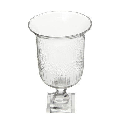 Small Diamond Cut Candle Holder | Cortina