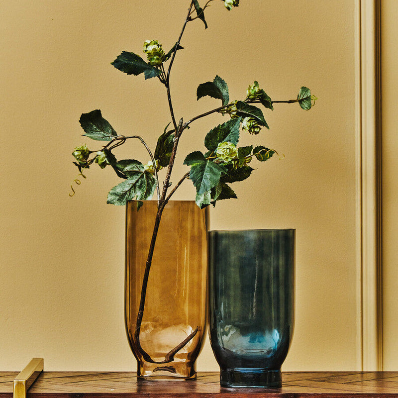 Large Smoked Brown Vase | Emer