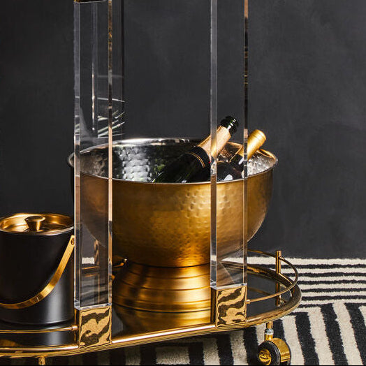 Gold Finish Champagne Bowl | Ankara