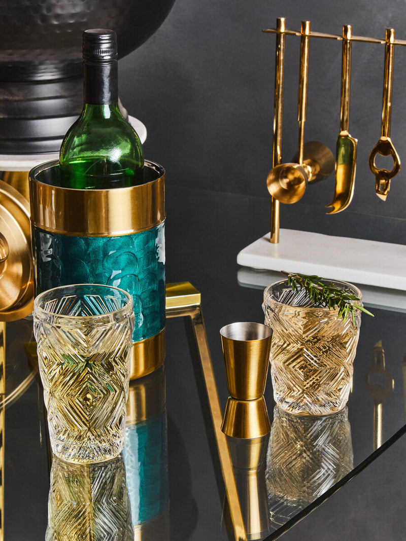Green Enamel Wine Cooler | Carolina