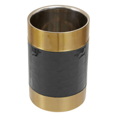 Black Enamel Wine Cooler | Carolina