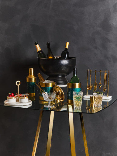 Green Enamel 4 Piece Cocktail Set | Carolina