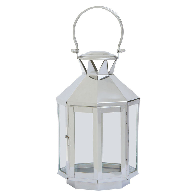 Small Silver Steel Lantern | Herber