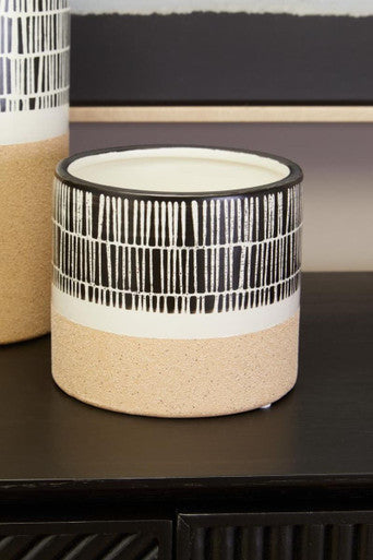 Small Striped Planter | Jada