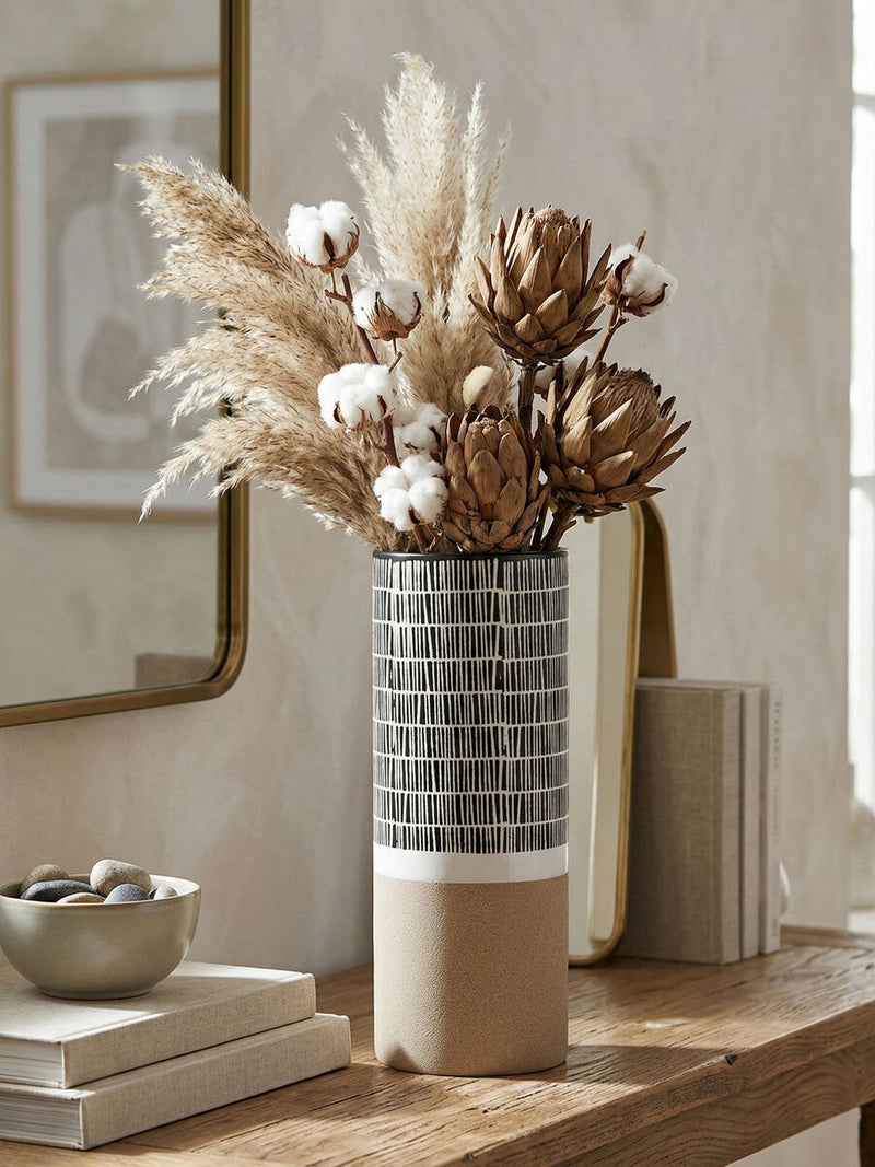 Large Striped Vase | Jada