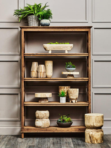 Natural Wooden Vase | Arlo