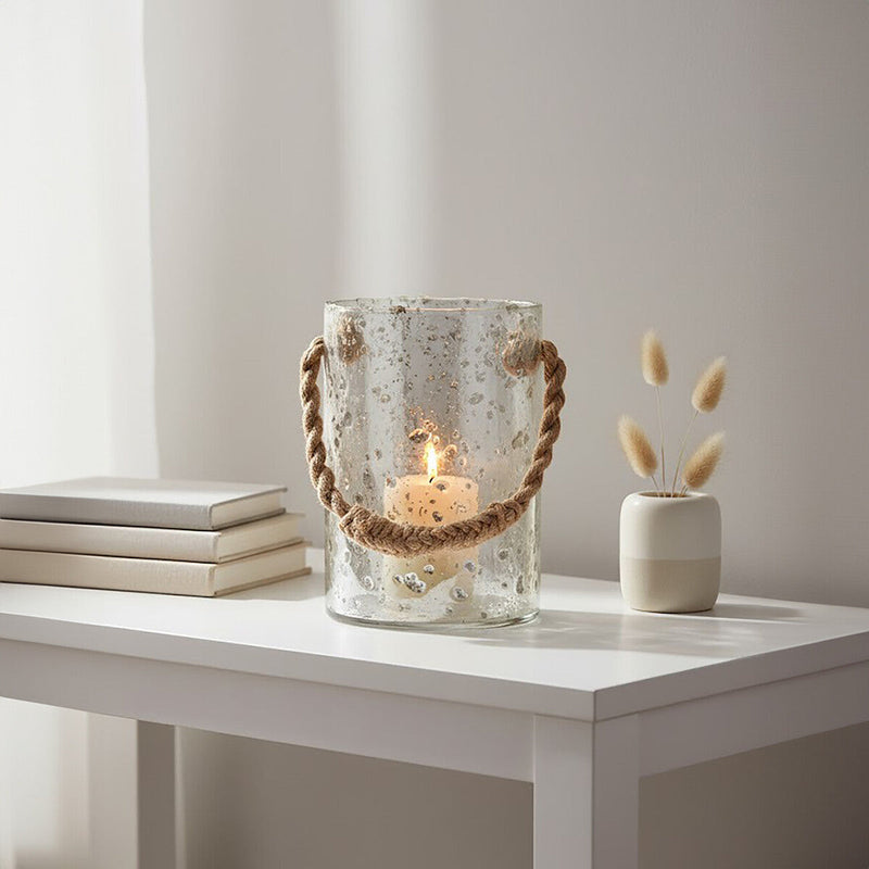 Natural Rope Large Lantern | Kuta