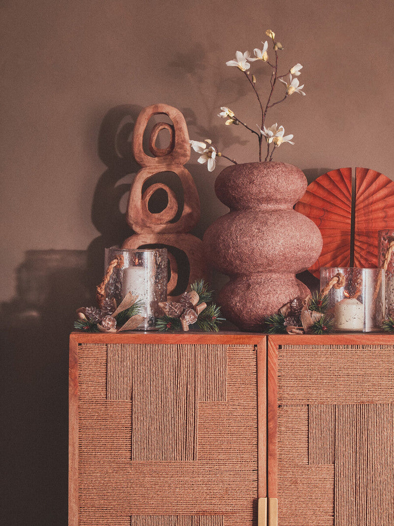 Natural Rope Small Lantern | Kuta