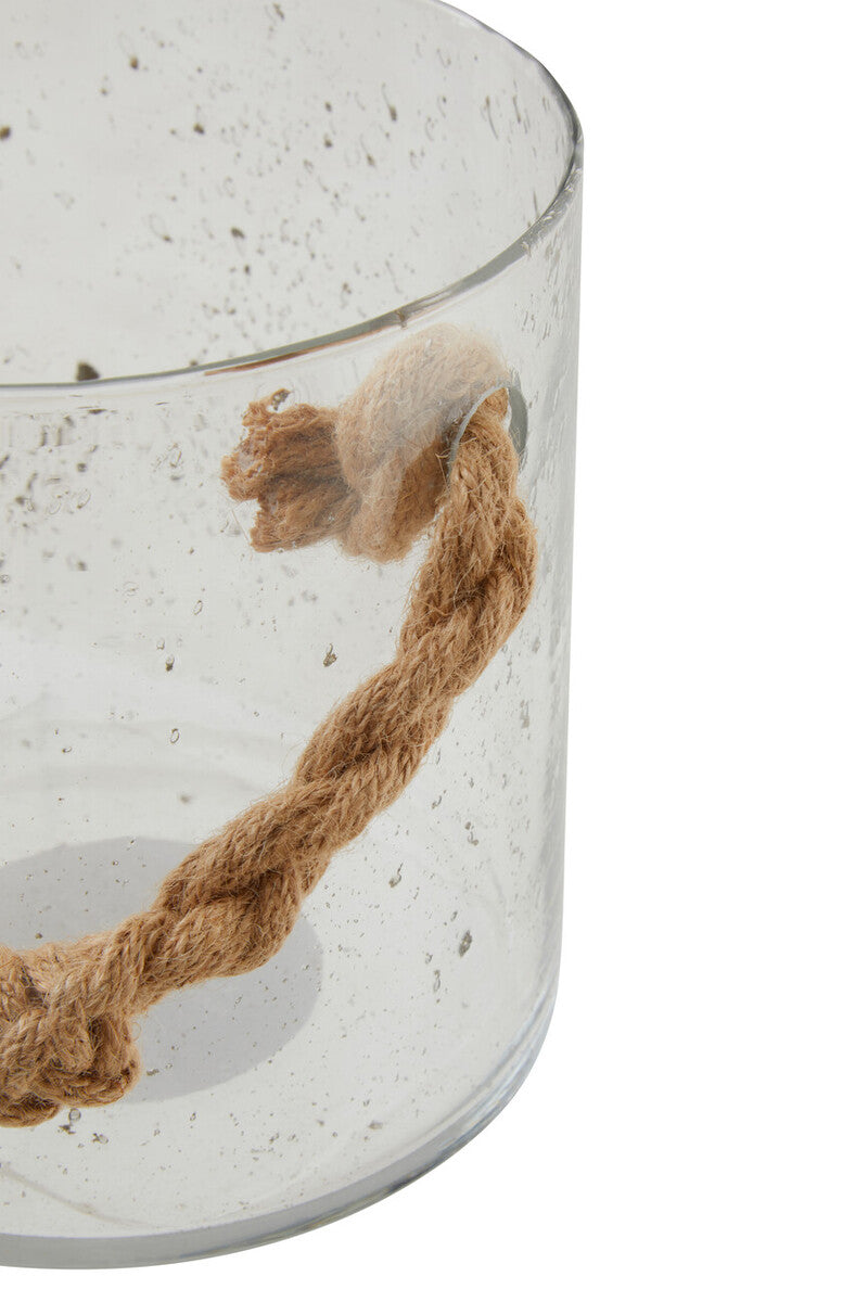 Natural Rope Small Lantern | Kuta