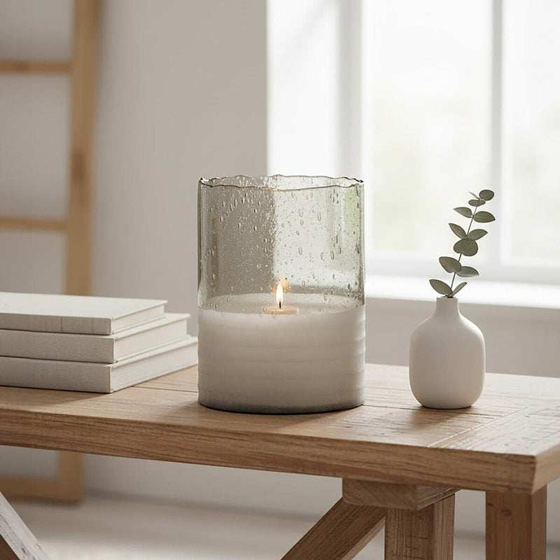 Natural Large Candle Holder | Glynn