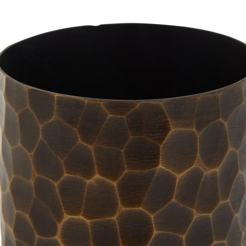 Small Antique Gold Metal Vase | Akola