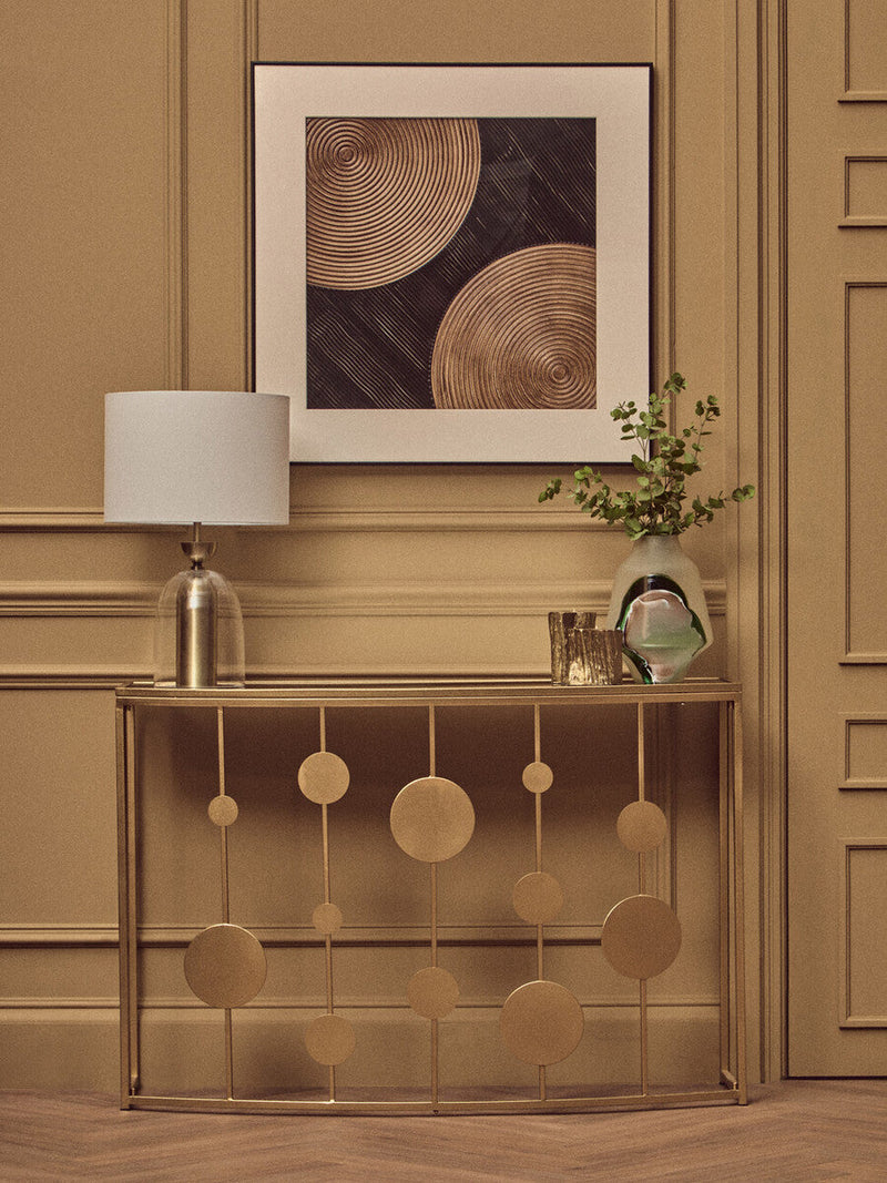 Set Of Two Gold Tealight Holders | Akola