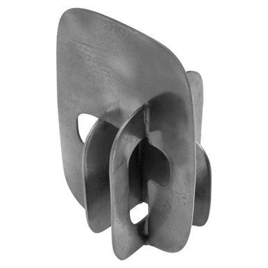 Black Nickel Abstract Sculpture | Prato