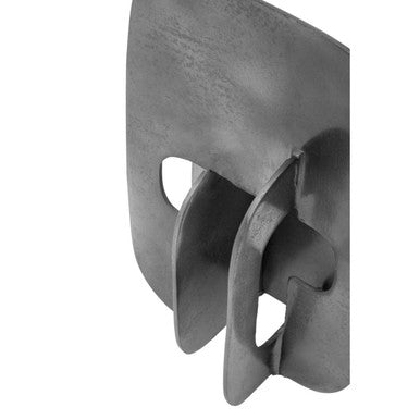 Black Nickel Abstract Sculpture | Prato