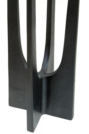Large Grey Finish Candle Holder | Dante