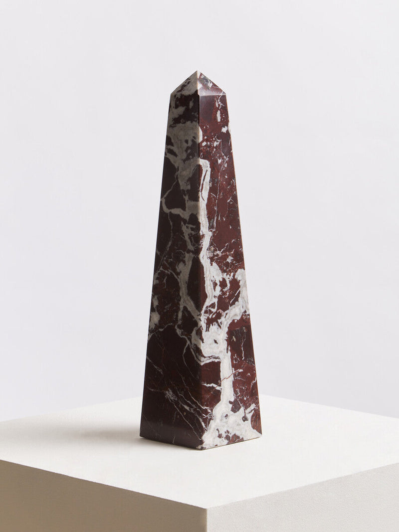 Large Red Marble Obelisk | Salmo