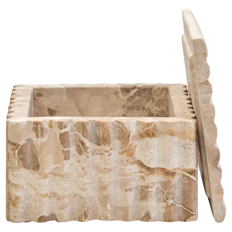 Square Chocolate Marble Box | Santino
