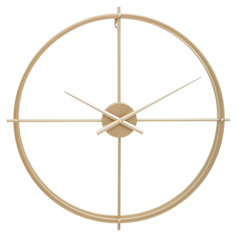 60cm Dia Large Gold Finish Wall Clock | Kent