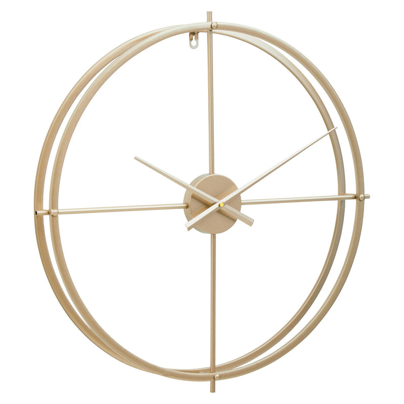 60cm Dia Large Gold Finish Wall Clock | Kent