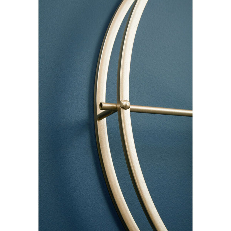 60cm Dia Large Gold Finish Wall Clock | Kent