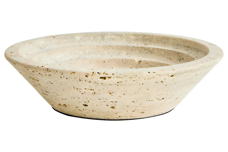 Travertine Bowl | Tibor