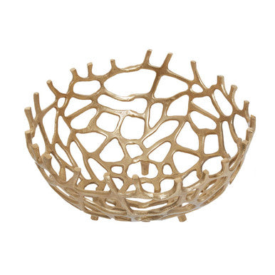 Large Coral Effect Bowl | Prato