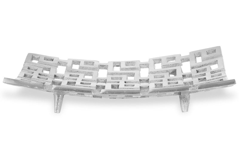 Small Plate in Silver Finish | Delphi