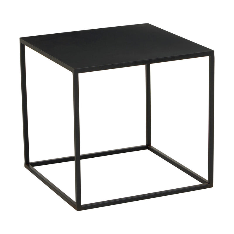 Three Piece Black and White Ombre Coffee Table Set with Slim Metal Frame | Ramus