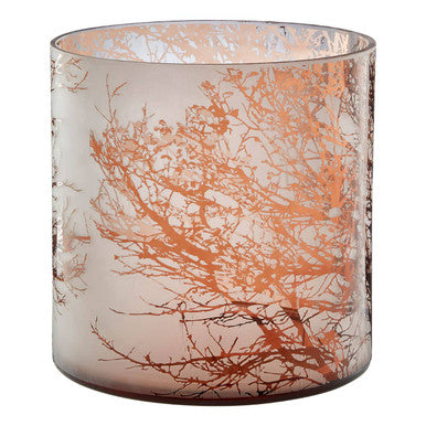 Large Glass Hurricane Candle Holder | Branch