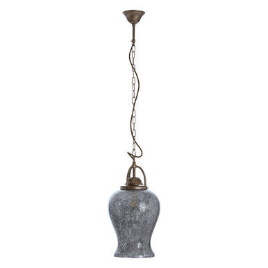 Terina Antique Silver Finish Pendant Light.