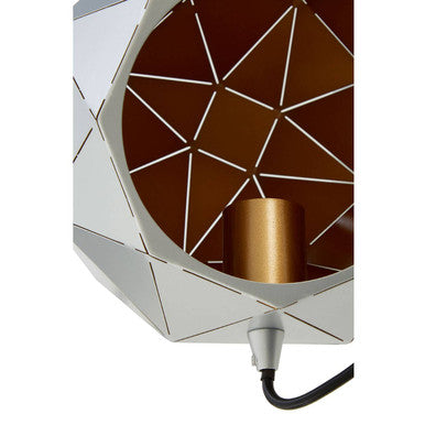 Silver Finish Table Lamp | Mateo