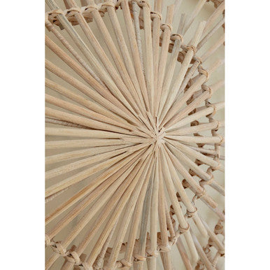 Large Rattan Woven Wall Light | Hestina