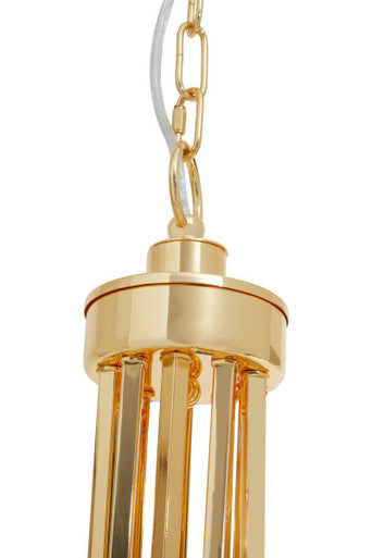 Gold and Agate 10 Light Ceiling Light | Glamour