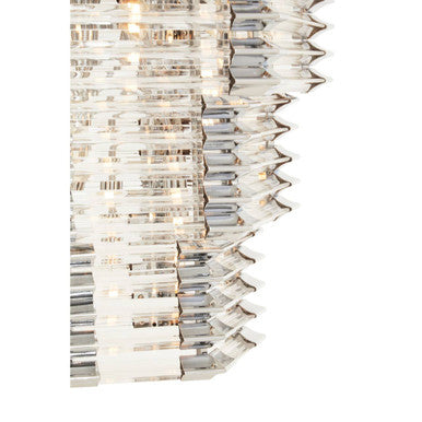 3 Tier Glass Statement Pendant Light | Karli