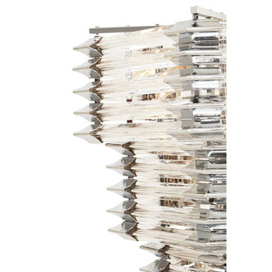 3 Tier Glass Statement Pendant Light | Karli