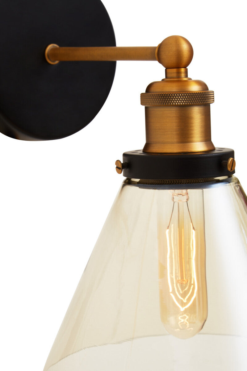 Matte Black Wall Light | Trieste