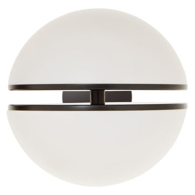 Matt Black Ball Wall Light | Abira